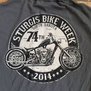 Sturgis 2014 Bike Week Shirt Size XL Vintage EUC
